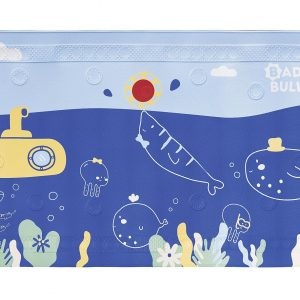 BADABULLE Badematte 'Meerestiere' mit Thermometer