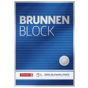 BRUNNEN Briefblock 'BRUNNEN-Block' Premium
