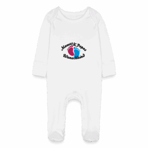 Baby Bio-Schlafanzug mit Kratzhandschuhen